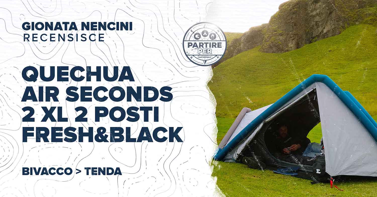 quechua air seconds 2 xl fresh&black