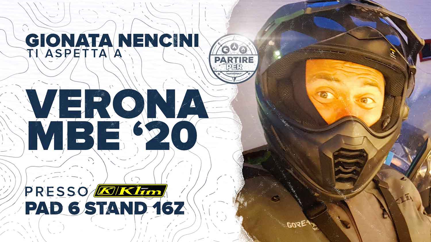 gionata-nencini-partireper-ride-true-adv-adventures-verona-mbe-2020-motor-bike-expo-klim-verona