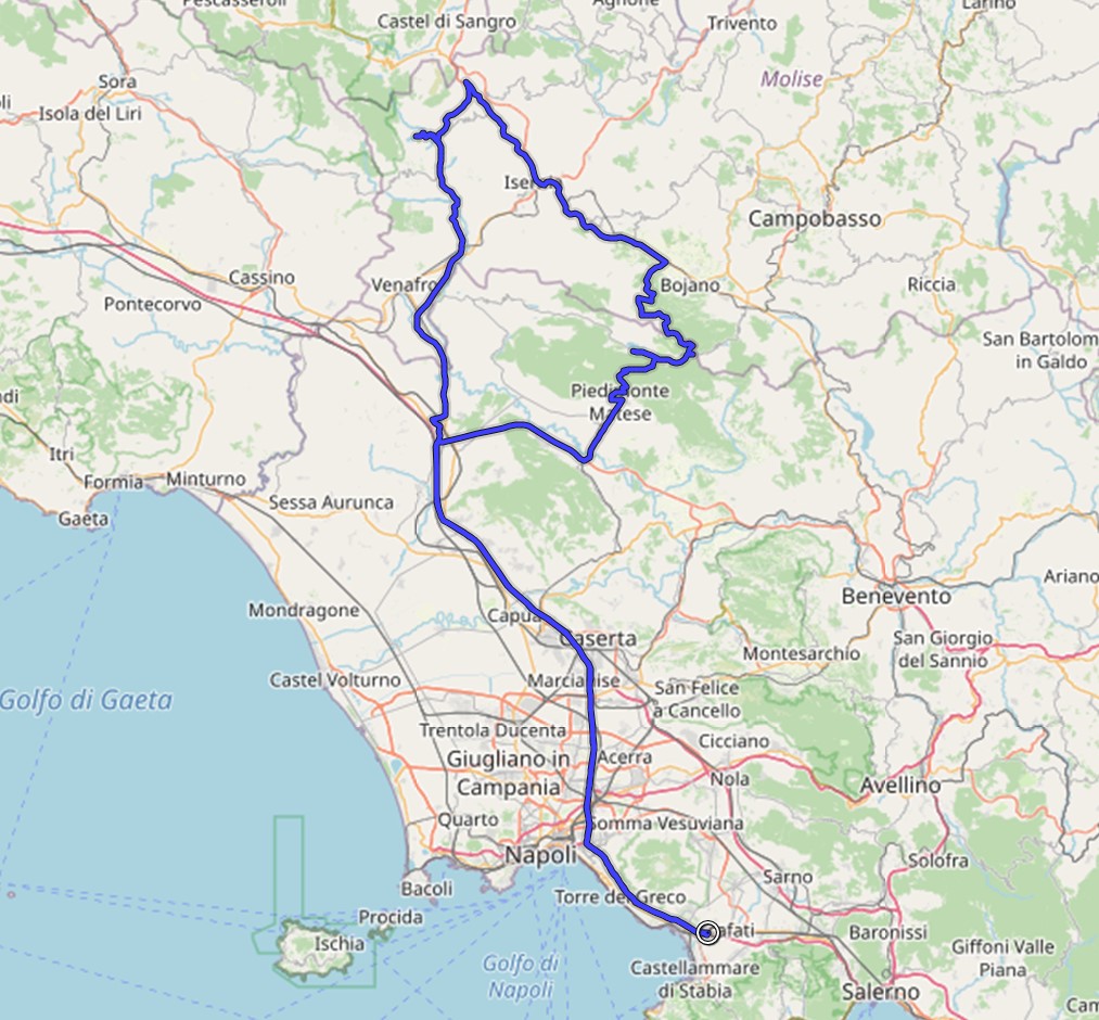 364 km fra Campania e Molise alla  ricerca dei suoi bei laghi