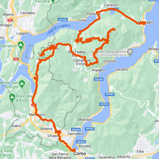 103 km Lago di Como Sud Orientale